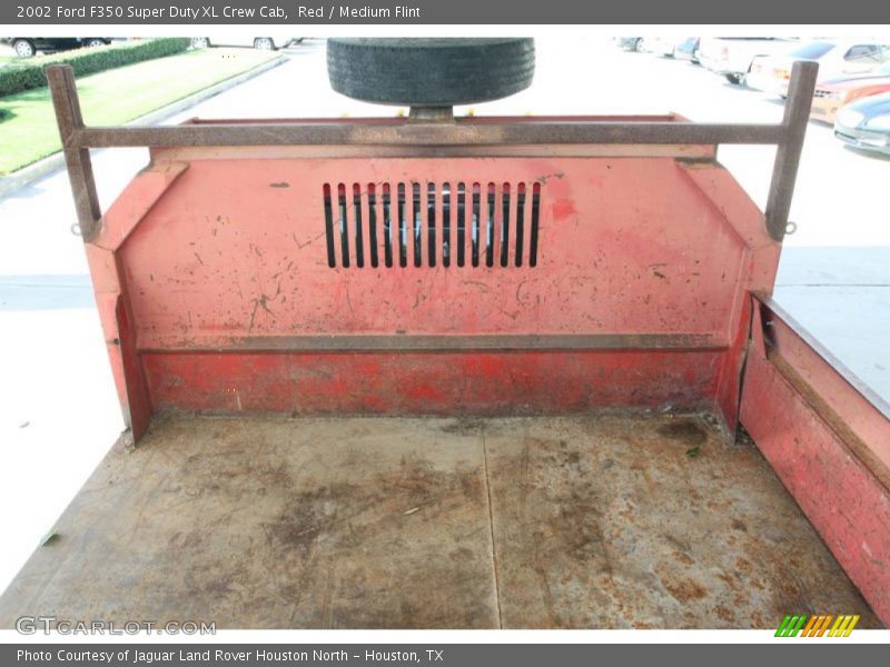 Red / Medium Flint 2002 Ford F350 Super Duty XL Crew Cab