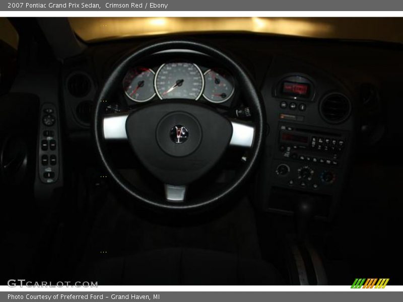 Crimson Red / Ebony 2007 Pontiac Grand Prix Sedan