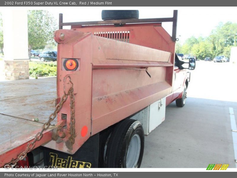 Red / Medium Flint 2002 Ford F350 Super Duty XL Crew Cab