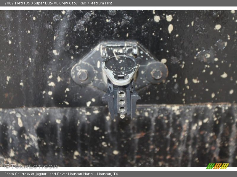 Red / Medium Flint 2002 Ford F350 Super Duty XL Crew Cab