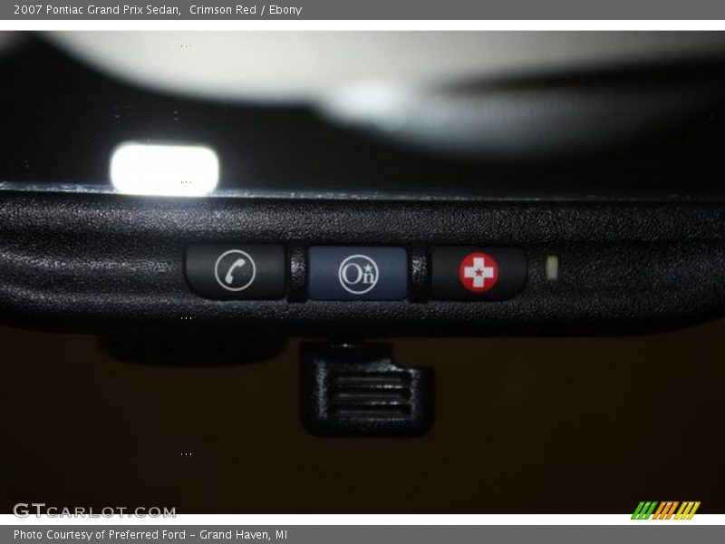 Crimson Red / Ebony 2007 Pontiac Grand Prix Sedan