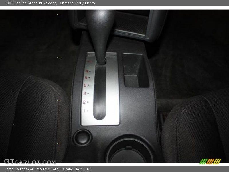 Crimson Red / Ebony 2007 Pontiac Grand Prix Sedan