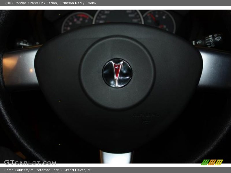 Crimson Red / Ebony 2007 Pontiac Grand Prix Sedan