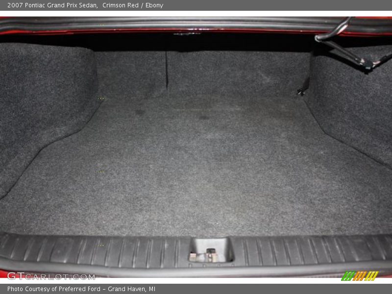 Crimson Red / Ebony 2007 Pontiac Grand Prix Sedan