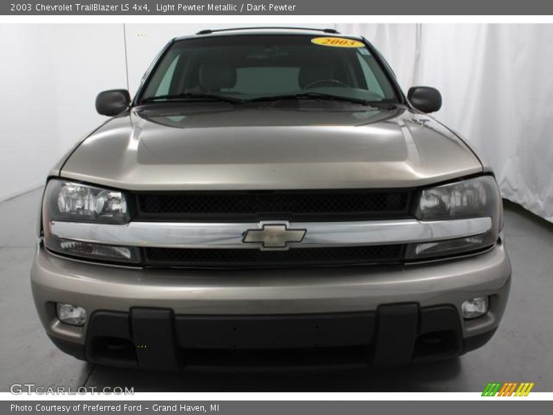 Light Pewter Metallic / Dark Pewter 2003 Chevrolet TrailBlazer LS 4x4