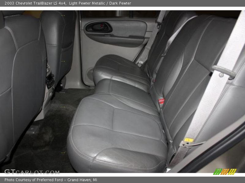 Light Pewter Metallic / Dark Pewter 2003 Chevrolet TrailBlazer LS 4x4