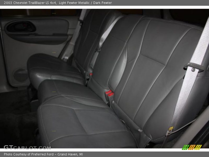 Light Pewter Metallic / Dark Pewter 2003 Chevrolet TrailBlazer LS 4x4
