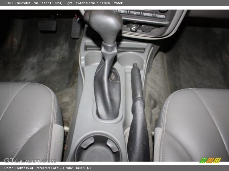 Light Pewter Metallic / Dark Pewter 2003 Chevrolet TrailBlazer LS 4x4