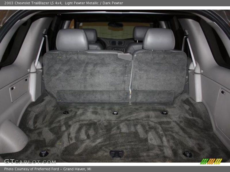 Light Pewter Metallic / Dark Pewter 2003 Chevrolet TrailBlazer LS 4x4