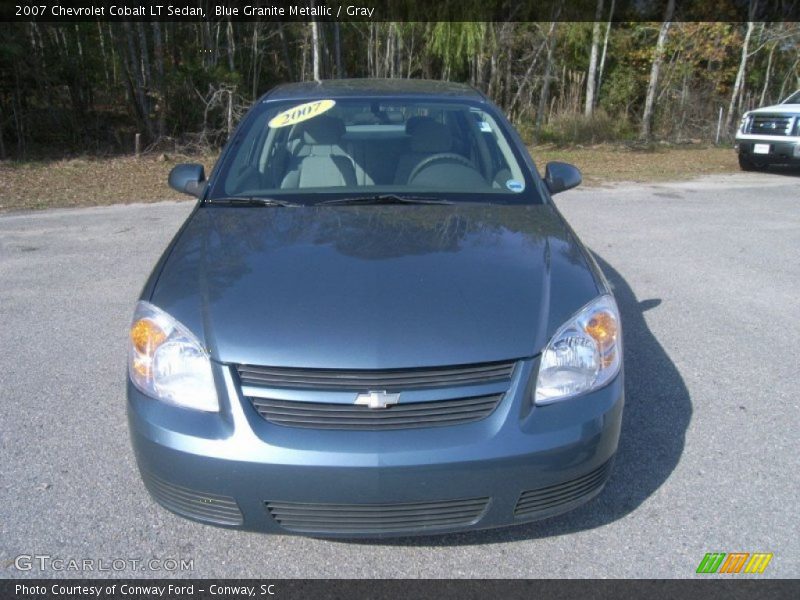 Blue Granite Metallic / Gray 2007 Chevrolet Cobalt LT Sedan