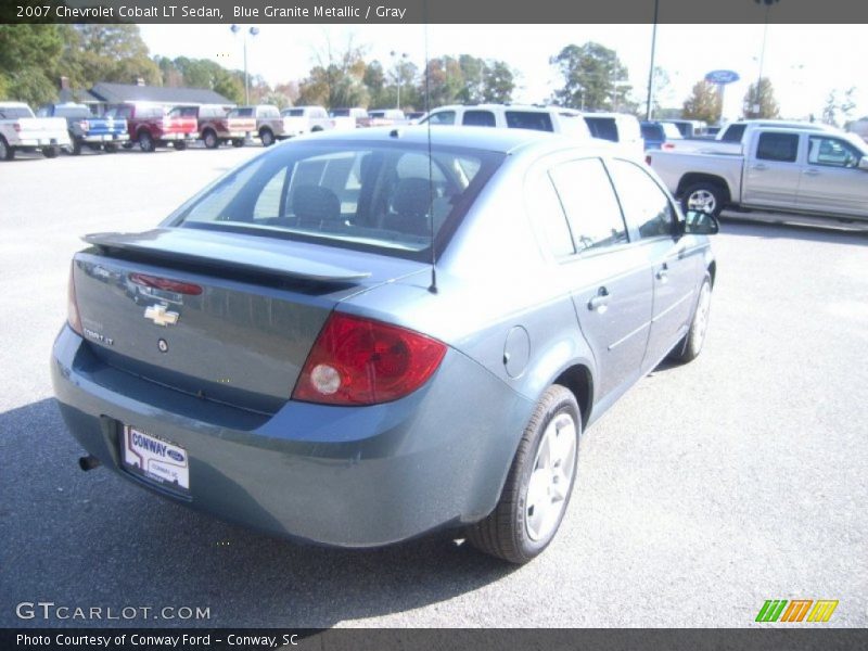 Blue Granite Metallic / Gray 2007 Chevrolet Cobalt LT Sedan
