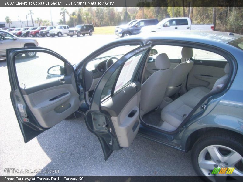 Blue Granite Metallic / Gray 2007 Chevrolet Cobalt LT Sedan