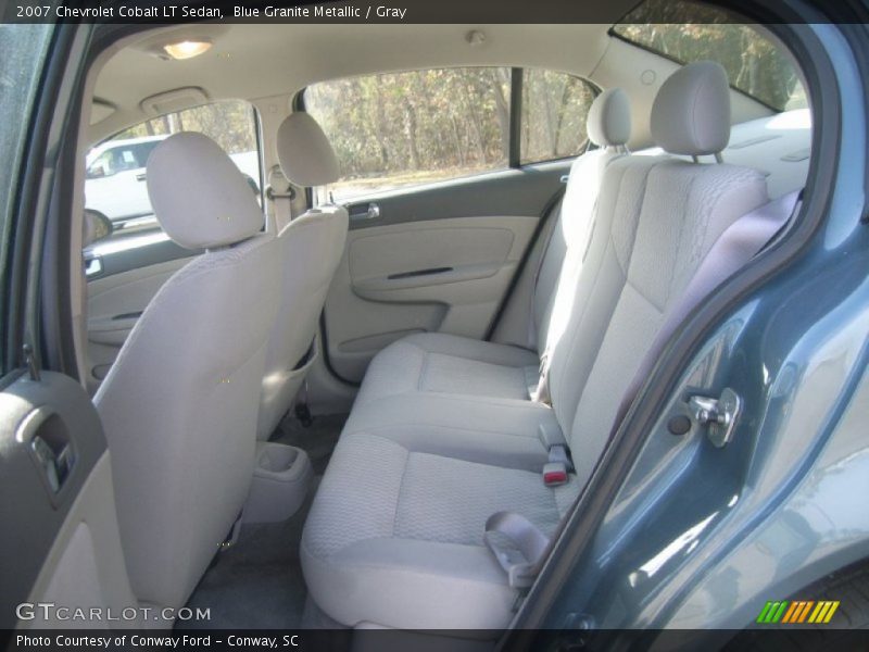 Blue Granite Metallic / Gray 2007 Chevrolet Cobalt LT Sedan