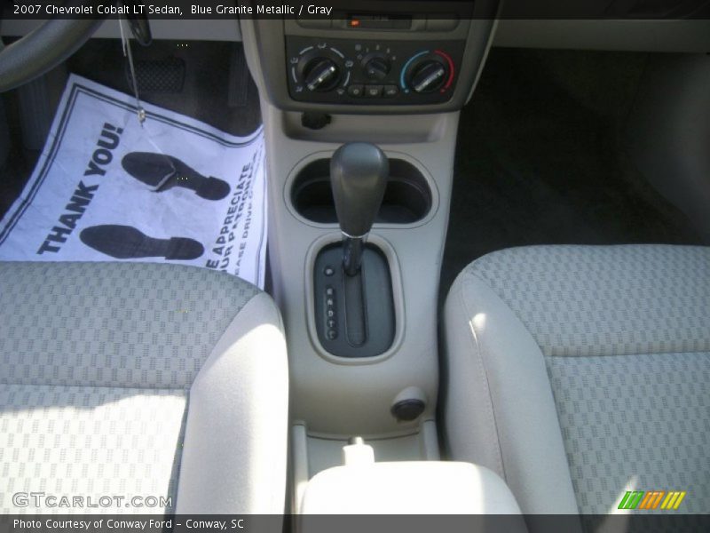 Blue Granite Metallic / Gray 2007 Chevrolet Cobalt LT Sedan