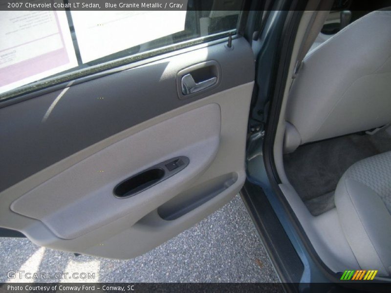 Blue Granite Metallic / Gray 2007 Chevrolet Cobalt LT Sedan