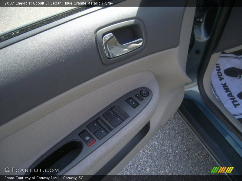 Blue Granite Metallic / Gray 2007 Chevrolet Cobalt LT Sedan