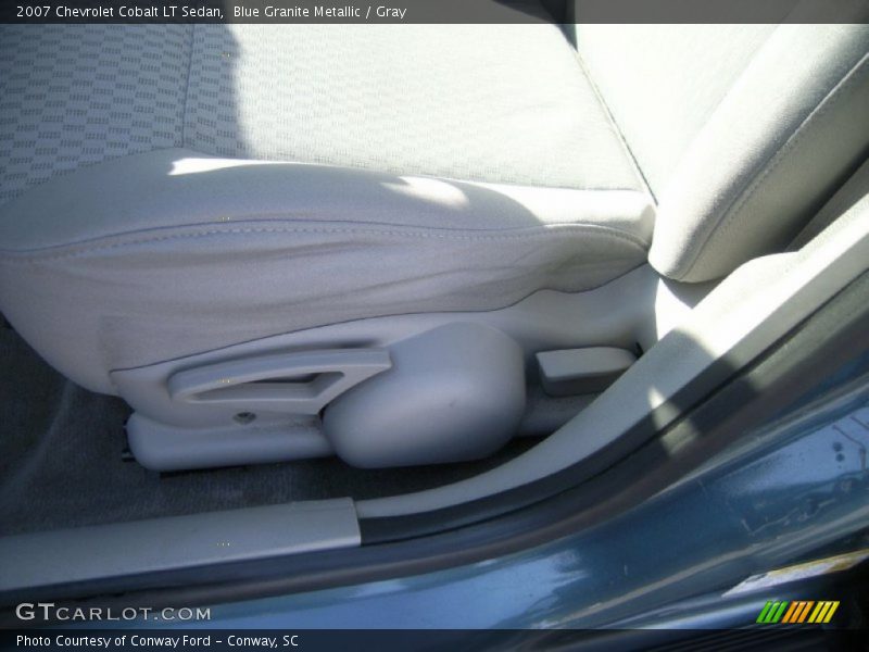 Blue Granite Metallic / Gray 2007 Chevrolet Cobalt LT Sedan