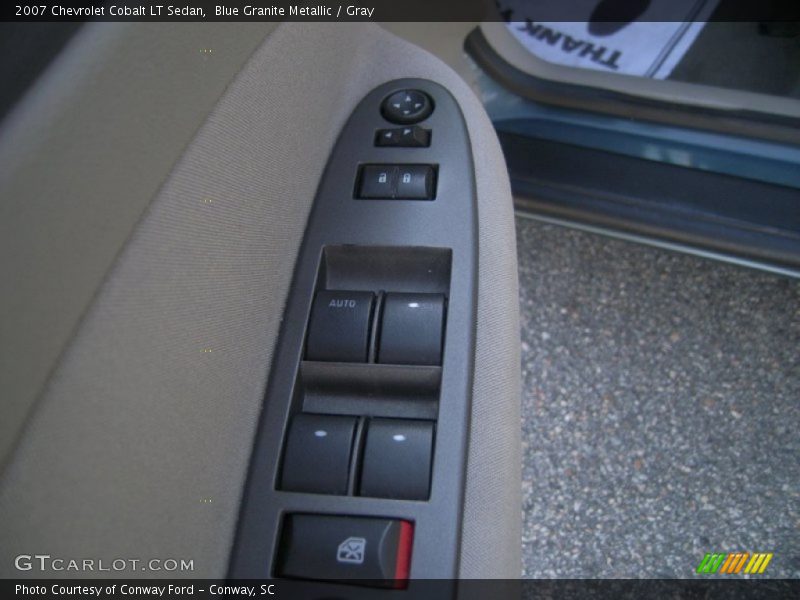 Blue Granite Metallic / Gray 2007 Chevrolet Cobalt LT Sedan