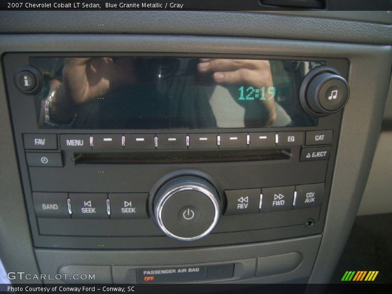 Blue Granite Metallic / Gray 2007 Chevrolet Cobalt LT Sedan