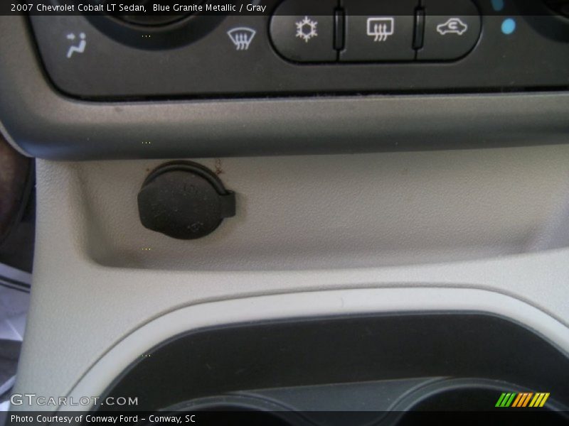 Blue Granite Metallic / Gray 2007 Chevrolet Cobalt LT Sedan