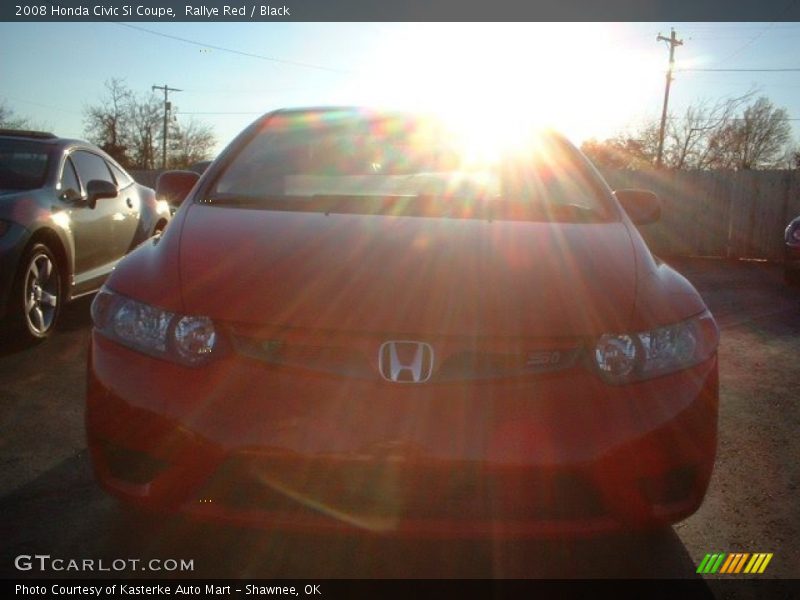 Rallye Red / Black 2008 Honda Civic Si Coupe
