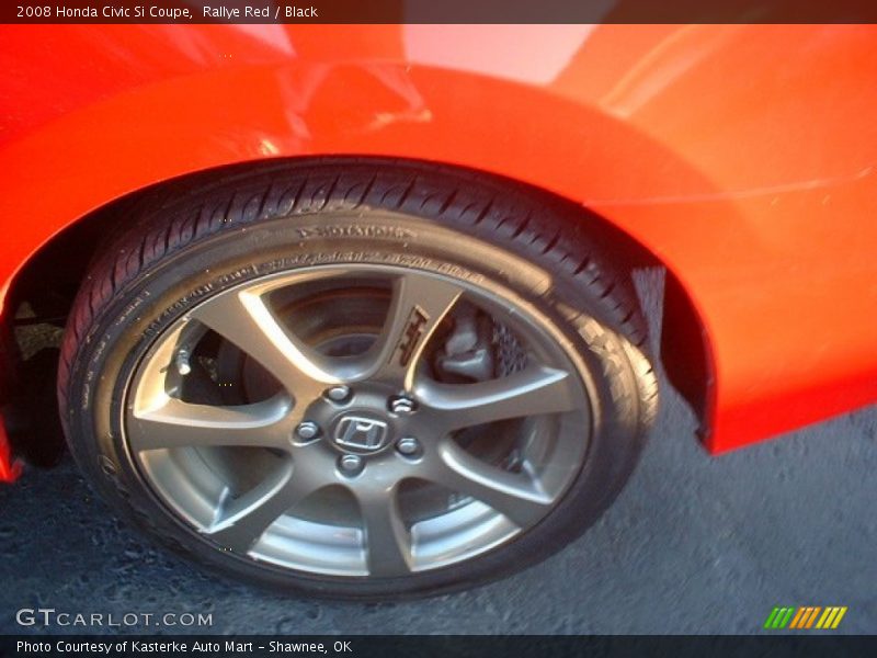 Rallye Red / Black 2008 Honda Civic Si Coupe