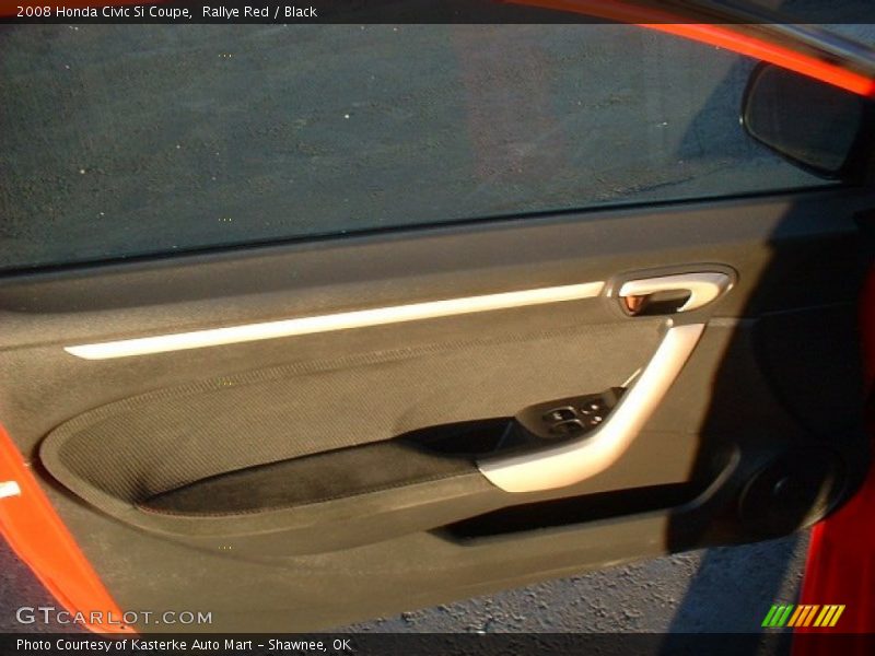 Rallye Red / Black 2008 Honda Civic Si Coupe