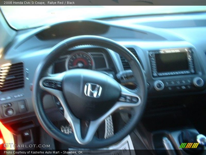 Rallye Red / Black 2008 Honda Civic Si Coupe