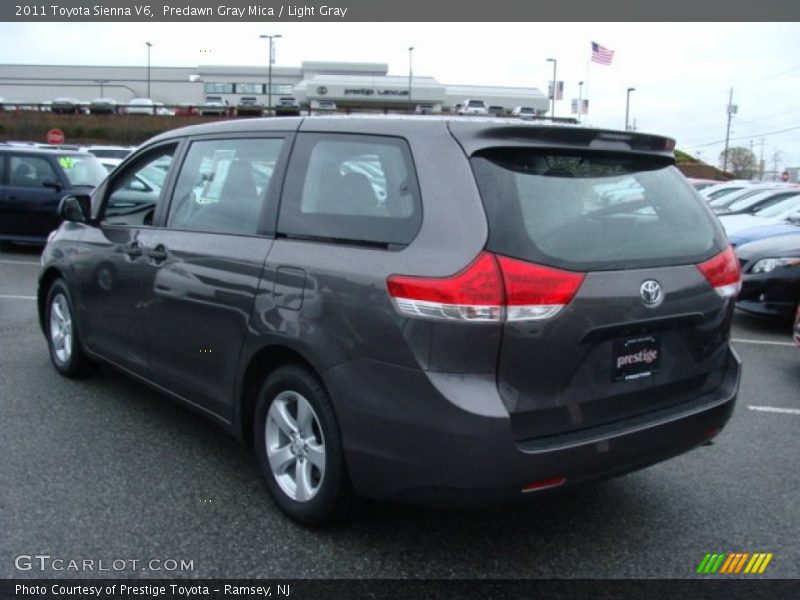 Predawn Gray Mica / Light Gray 2011 Toyota Sienna V6