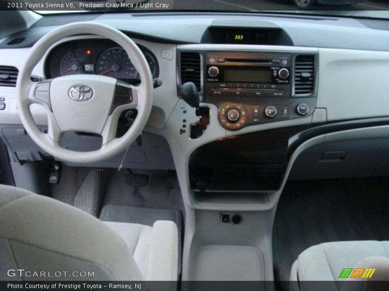 Predawn Gray Mica / Light Gray 2011 Toyota Sienna V6