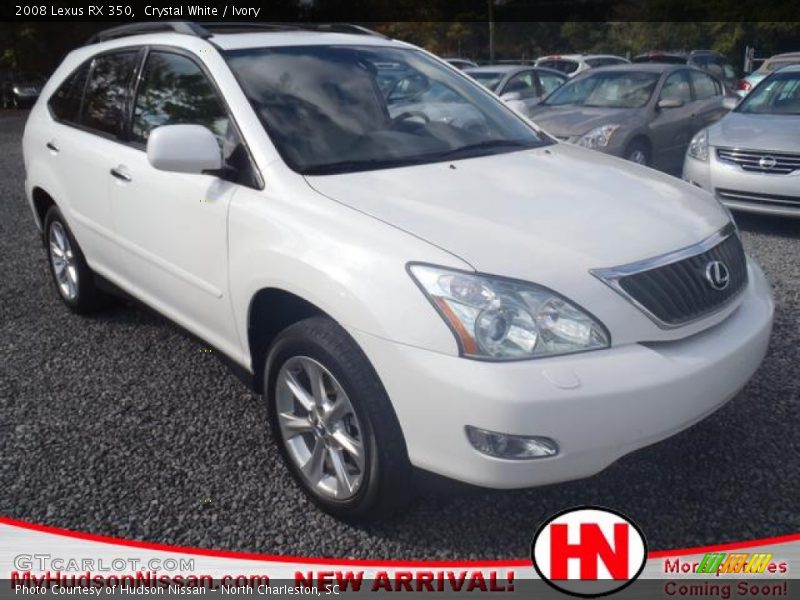 Crystal White / Ivory 2008 Lexus RX 350