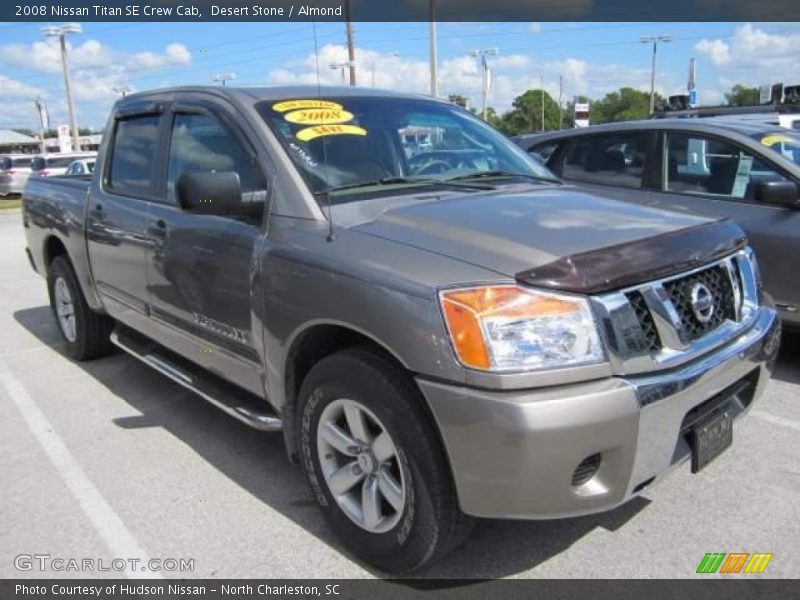 Desert Stone / Almond 2008 Nissan Titan SE Crew Cab