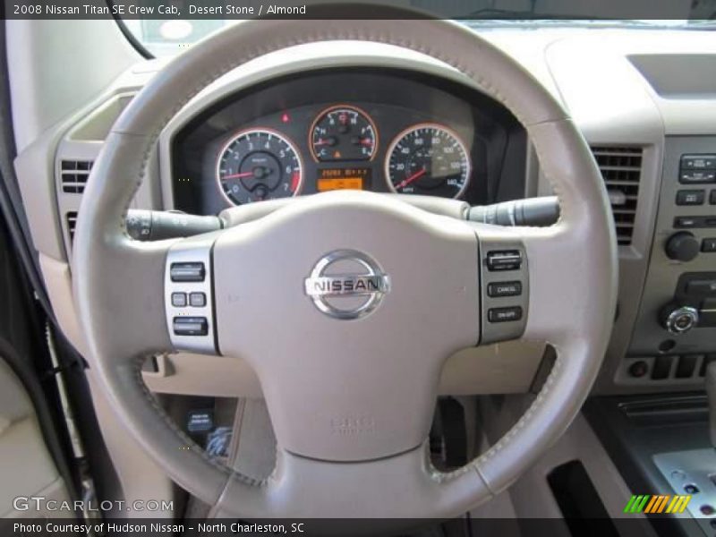 Desert Stone / Almond 2008 Nissan Titan SE Crew Cab