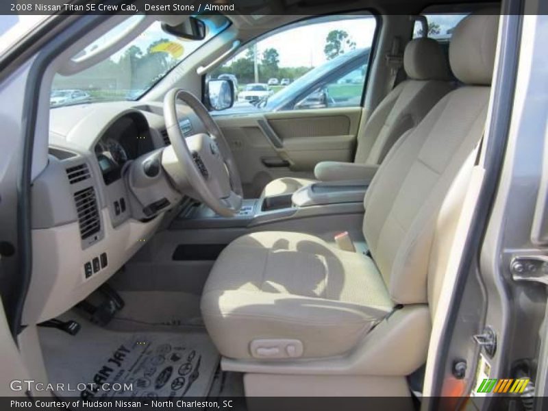 Desert Stone / Almond 2008 Nissan Titan SE Crew Cab