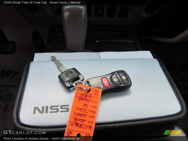 Keys of 2008 Titan SE Crew Cab