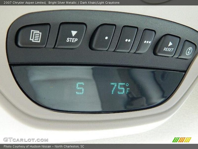 Bright Silver Metallic / Dark Khaki/Light Graystone 2007 Chrysler Aspen Limited