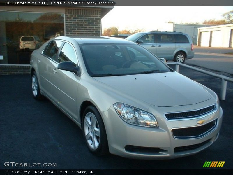 Gold Mist Metallic / Cocoa/Cashmere 2011 Chevrolet Malibu LS