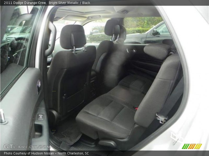 Bright Silver Metallic / Black 2011 Dodge Durango Crew