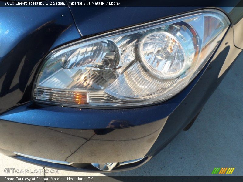 Imperial Blue Metallic / Ebony 2010 Chevrolet Malibu LTZ Sedan