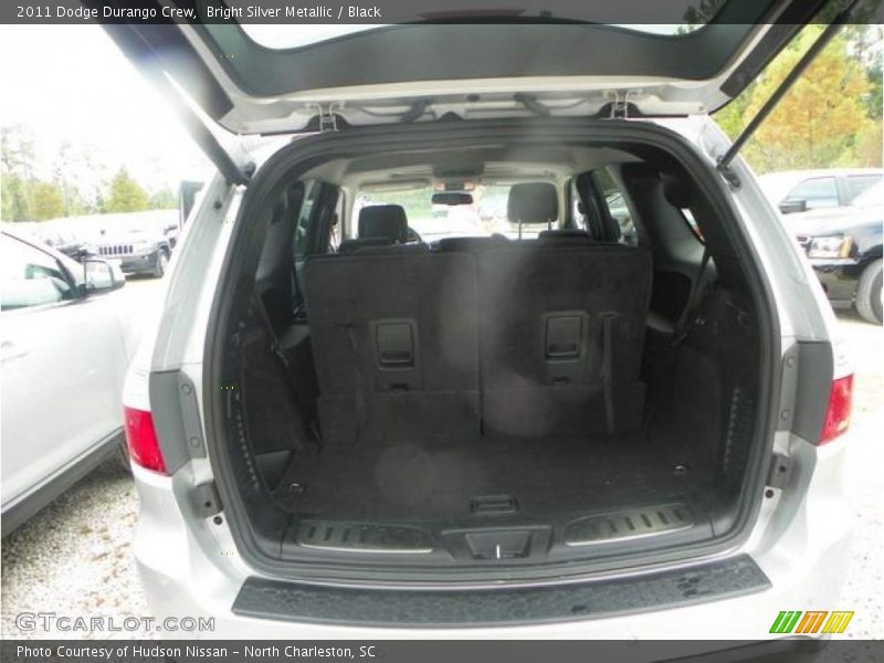 Bright Silver Metallic / Black 2011 Dodge Durango Crew