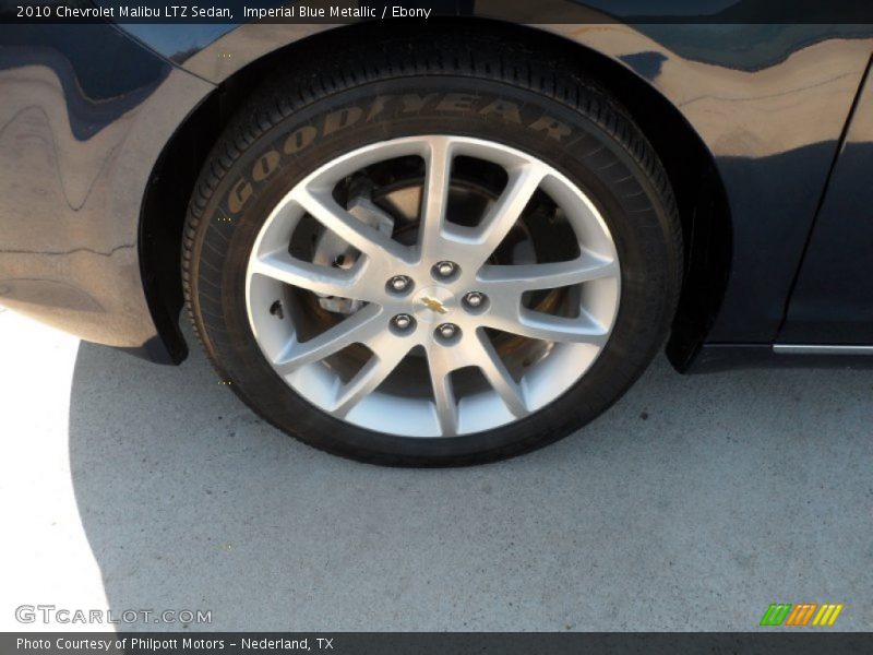 Imperial Blue Metallic / Ebony 2010 Chevrolet Malibu LTZ Sedan