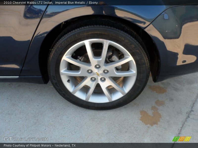 Imperial Blue Metallic / Ebony 2010 Chevrolet Malibu LTZ Sedan