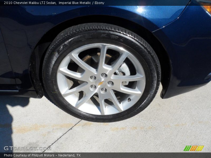 Imperial Blue Metallic / Ebony 2010 Chevrolet Malibu LTZ Sedan