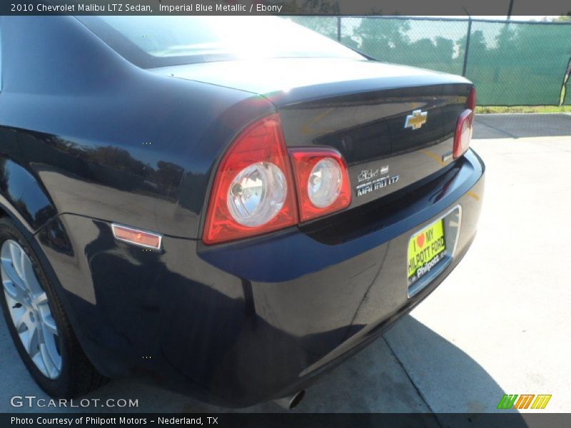Imperial Blue Metallic / Ebony 2010 Chevrolet Malibu LTZ Sedan