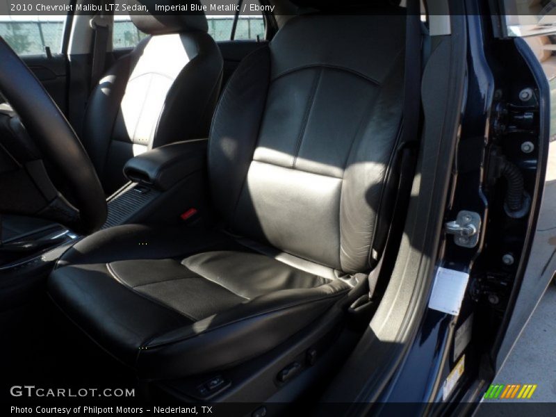 Imperial Blue Metallic / Ebony 2010 Chevrolet Malibu LTZ Sedan
