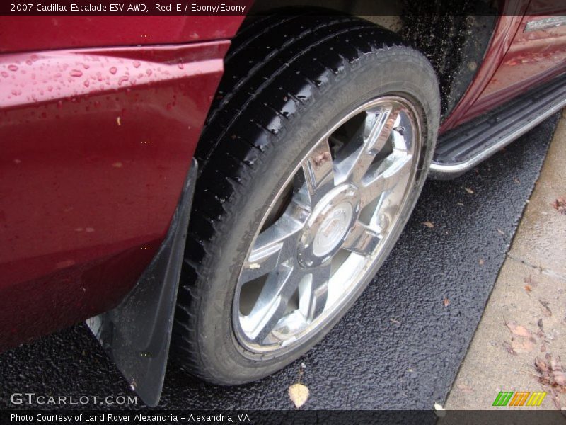 Red-E / Ebony/Ebony 2007 Cadillac Escalade ESV AWD