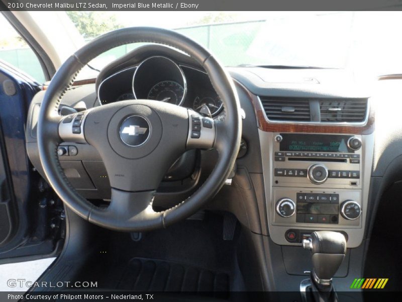 Imperial Blue Metallic / Ebony 2010 Chevrolet Malibu LTZ Sedan