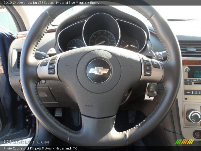 Imperial Blue Metallic / Ebony 2010 Chevrolet Malibu LTZ Sedan