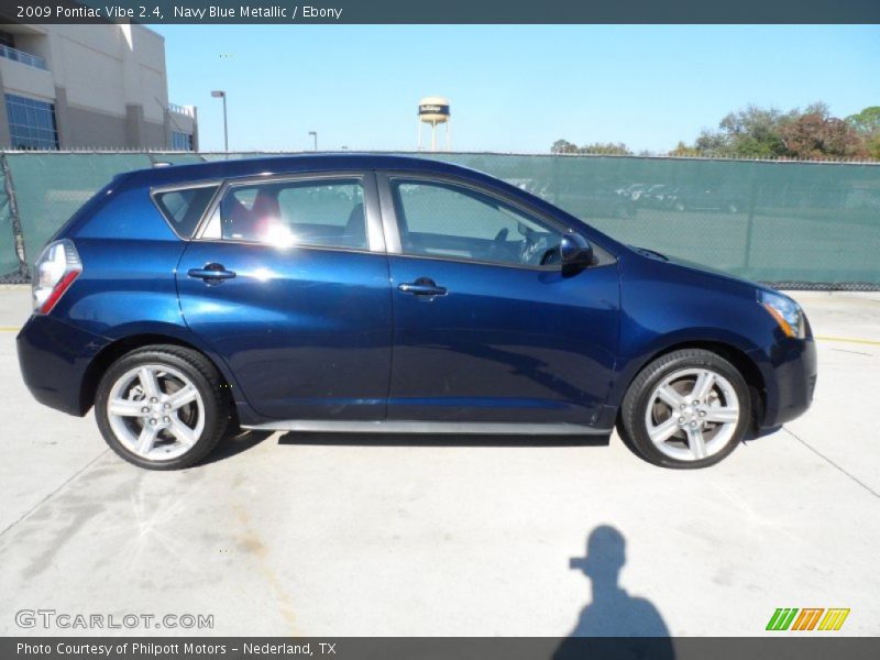 Navy Blue Metallic / Ebony 2009 Pontiac Vibe 2.4