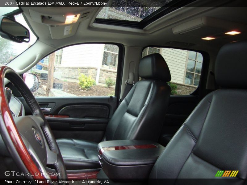 Red-E / Ebony/Ebony 2007 Cadillac Escalade ESV AWD